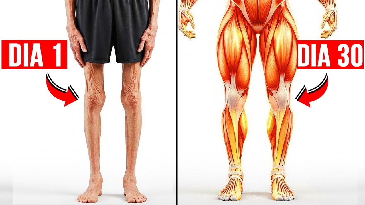 Dores e Pernas Fracas? Fa&ccedil;a APENAS esses 3 Exerc&iacute;cios (Melhor que Agachamento)