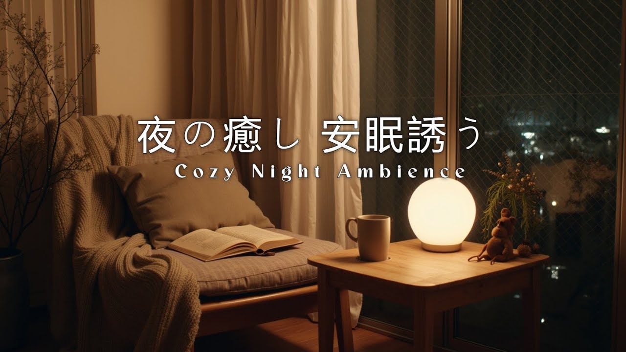 夜の癒しBGM | Спокойный гитарный Lo-Fi для расслабления в конце дня – Cozy Night Ambience ✨🎵