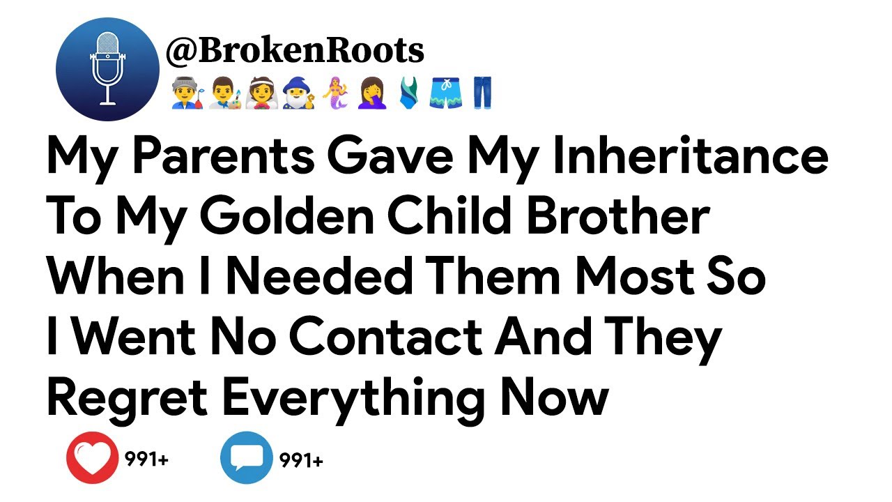 My Parents Gave My Inheritance To My Golden Child Brother When I Needed Them Most So I Went.....
