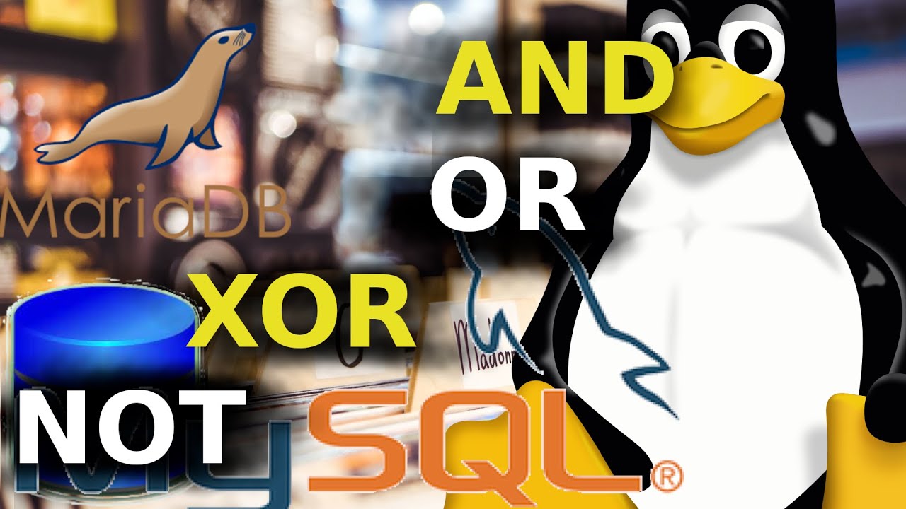 Curso MySQL - Operadores L&oacute;gicos