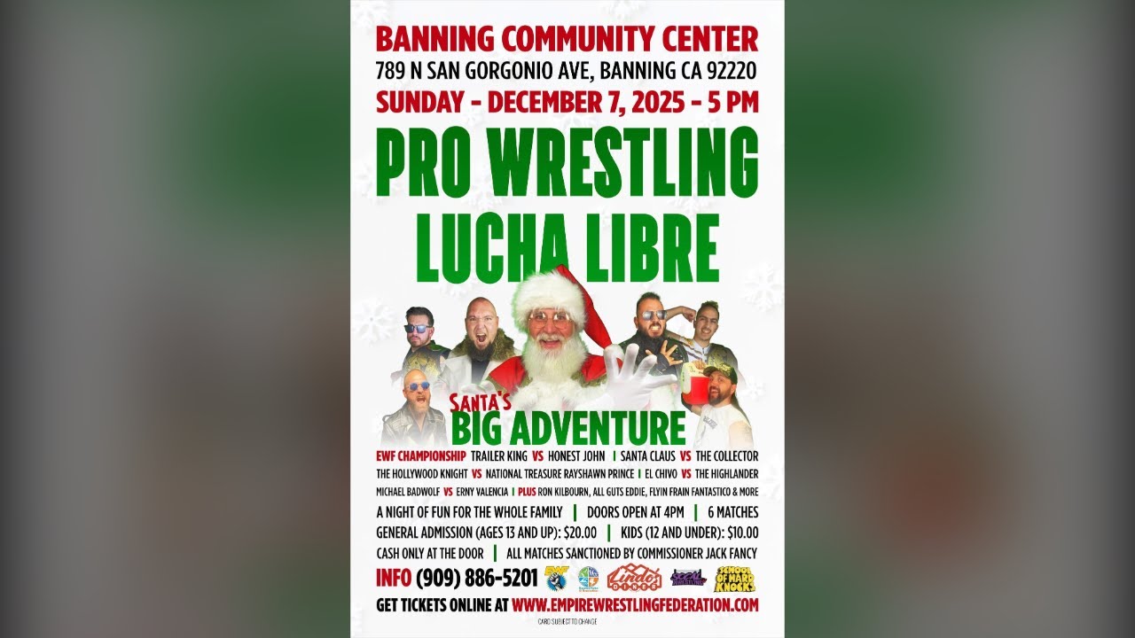 #EWFEmpire: Santa&rsquo;s Big Adventure (2025) | FULL EVENT