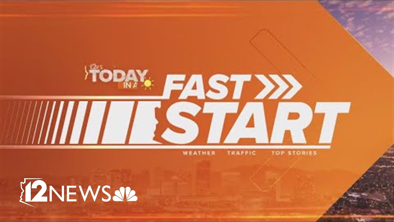 Today in AZ FAST START: Peoria crash investigation, rainy weather and a Phoenix house fire