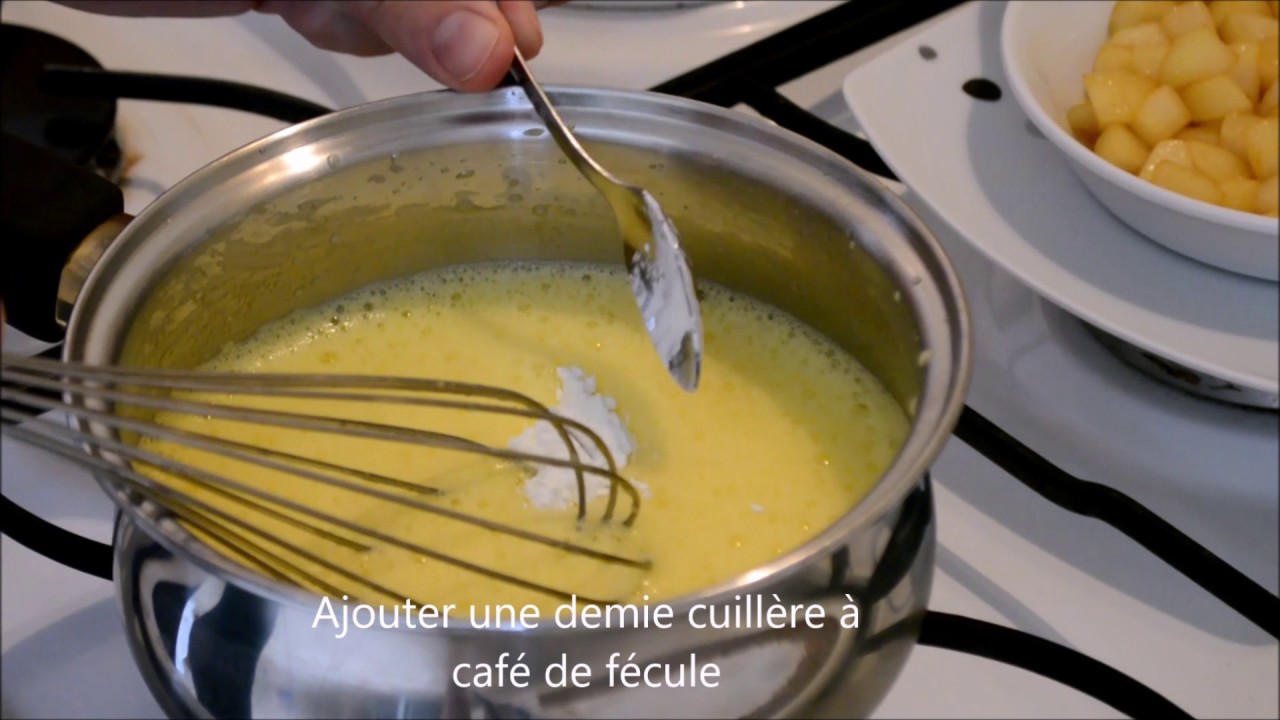 Sabayon aux poires caramélisées