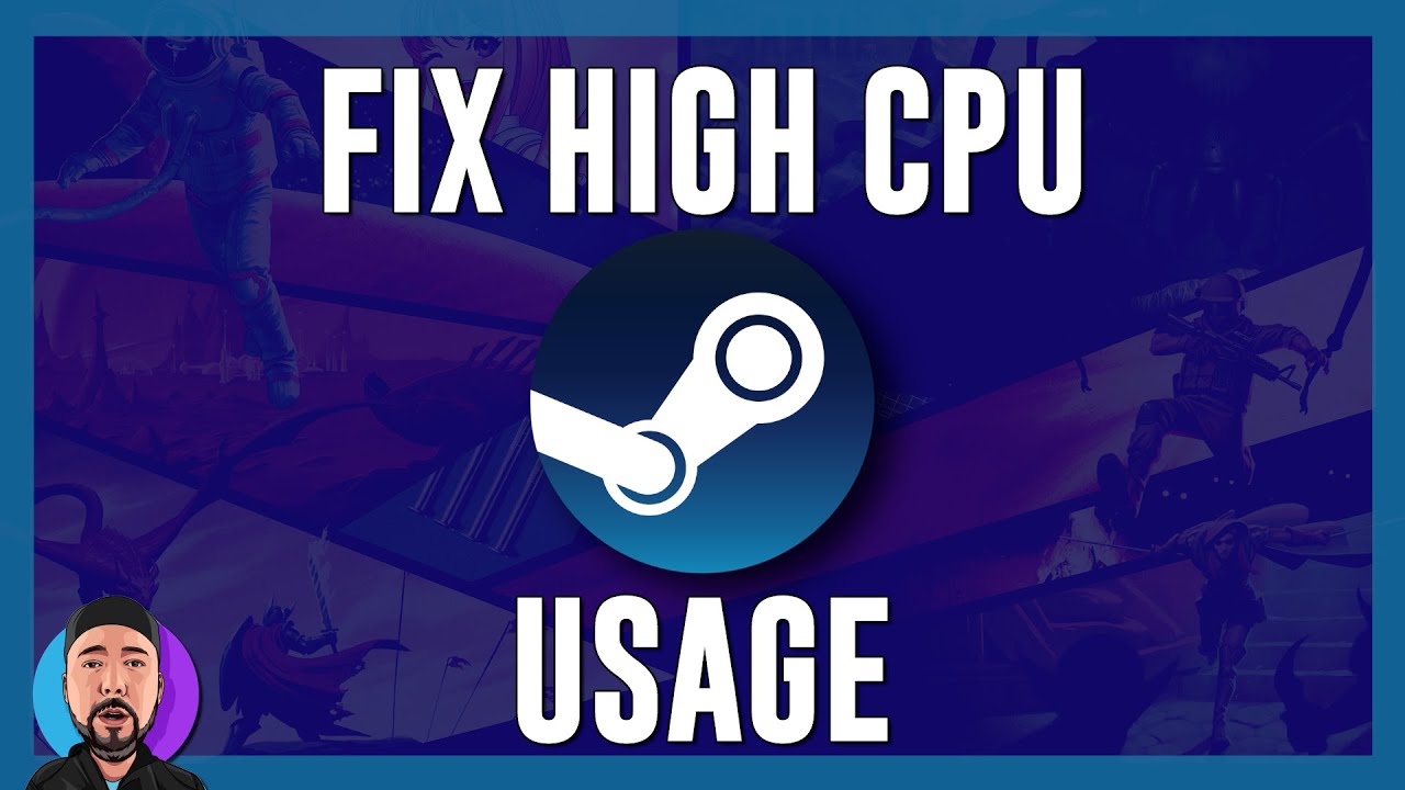Исправление высокой загрузки процессора в Steam