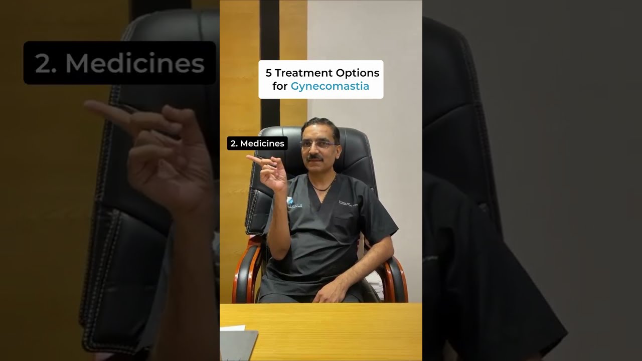 5 Treatment Options for Gynecomastia #Shorts