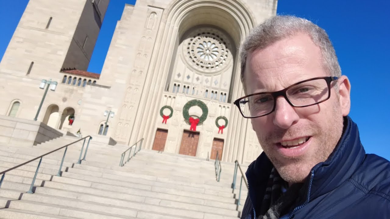 🎄 Рождество в крупнейшей католической церкви Америки | Национальный храм Непорочного Зачатия ⛪️