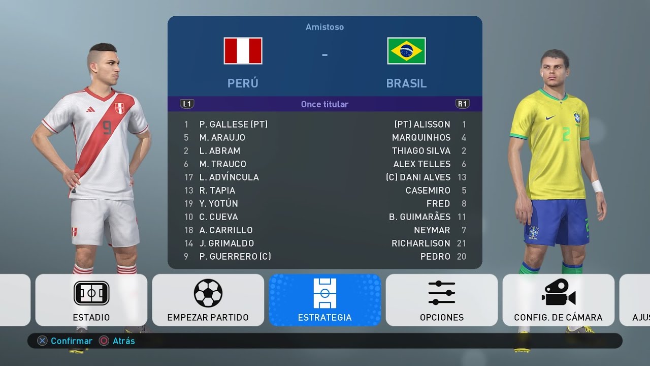 PRO EVOLUTION SOCCER 2019 ACTUALIZADO A LA TEMPORADA 23-24 MAS LA LIGA PERUANA 2023, PARA PS4