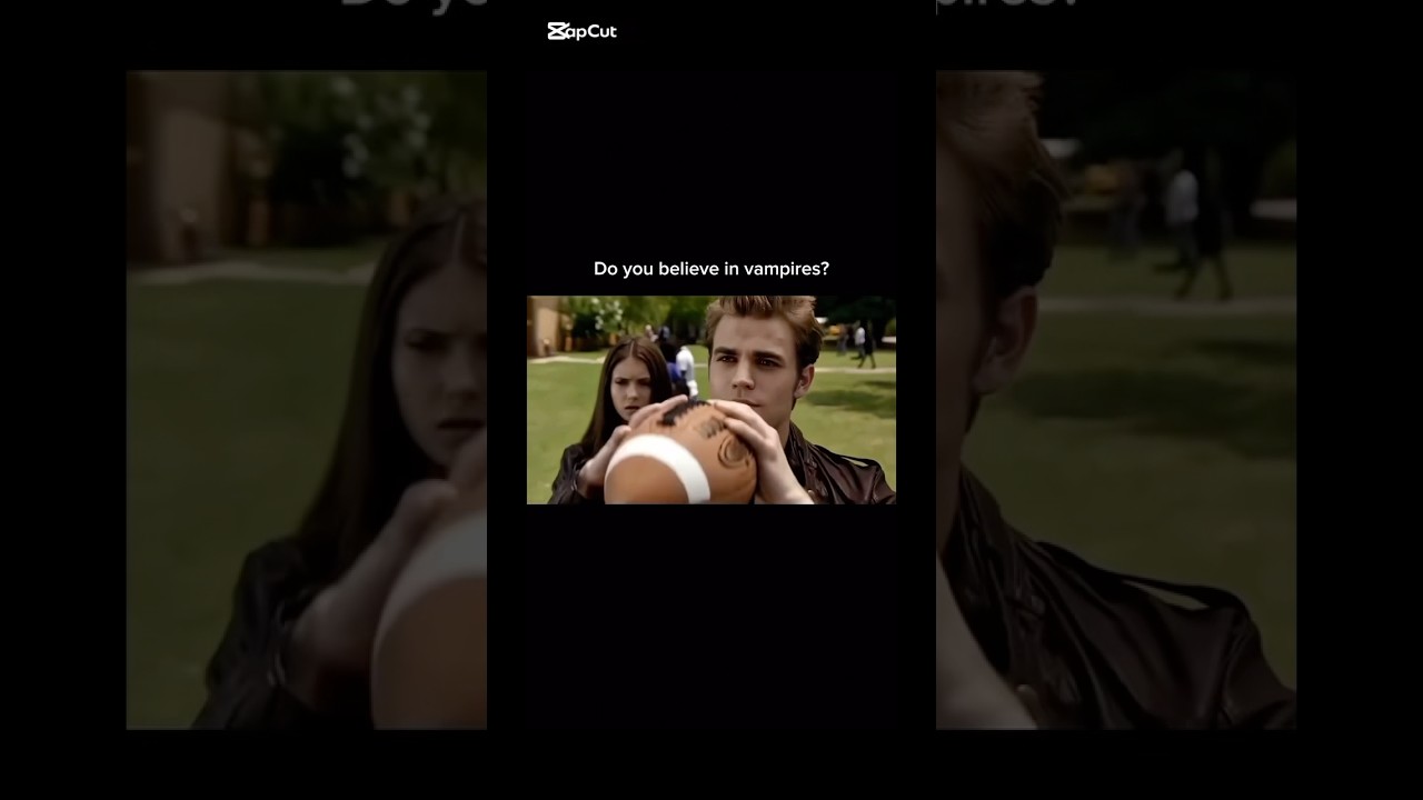 Reel Vs Real Vampire #thevampirediaries
