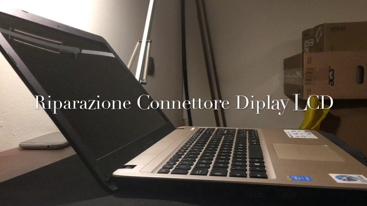 Riparazione display LCD pc portatile