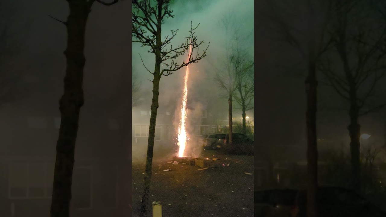 fireworks Netherlands Katwijk 2022 zieke cakeboxen