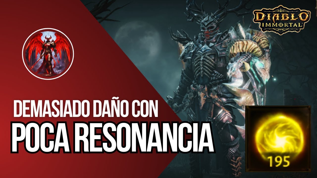 💪¡BUILD de CRUZADO de DAÑO! (demasiado daño) - DIABLO IMMORTAL
