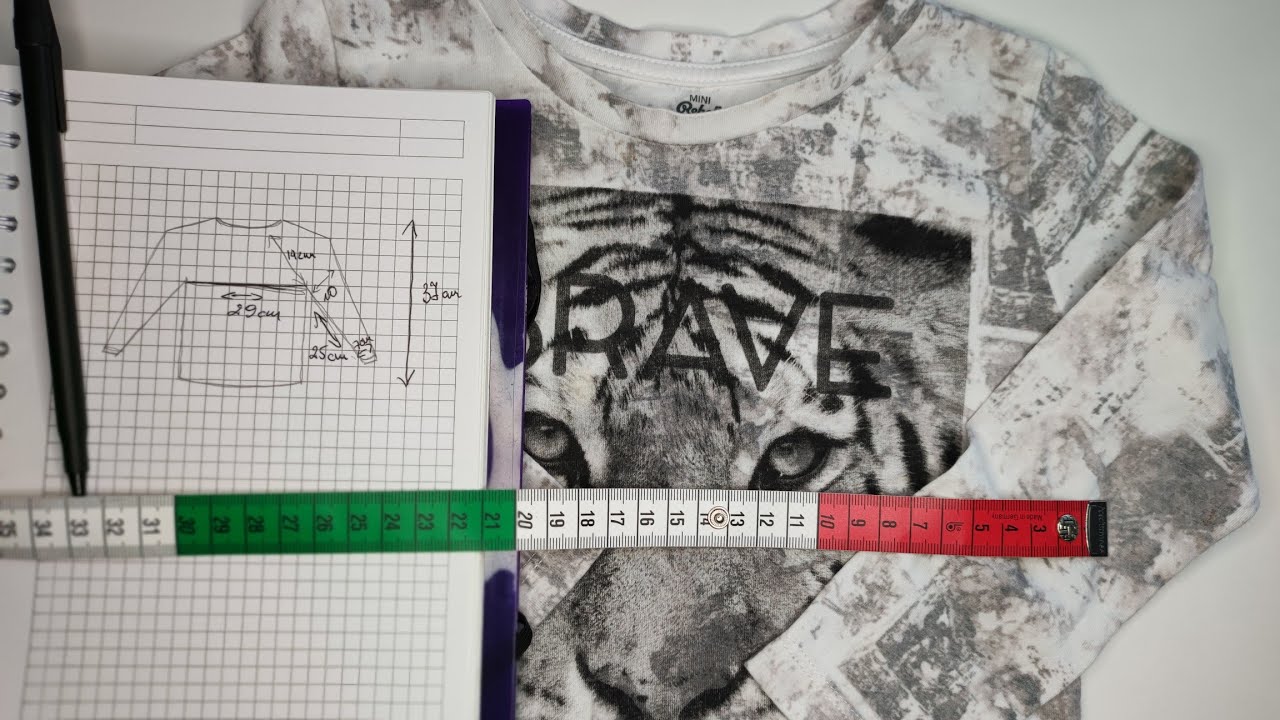 Crochet #53 How to take measurements from clothing for crochet projects