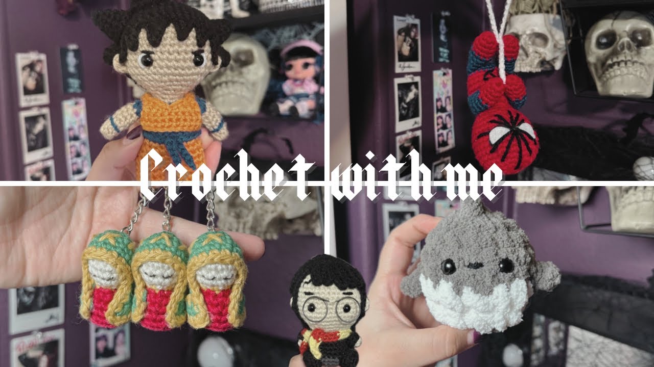 Crochet with me | crochet vlog🧶
