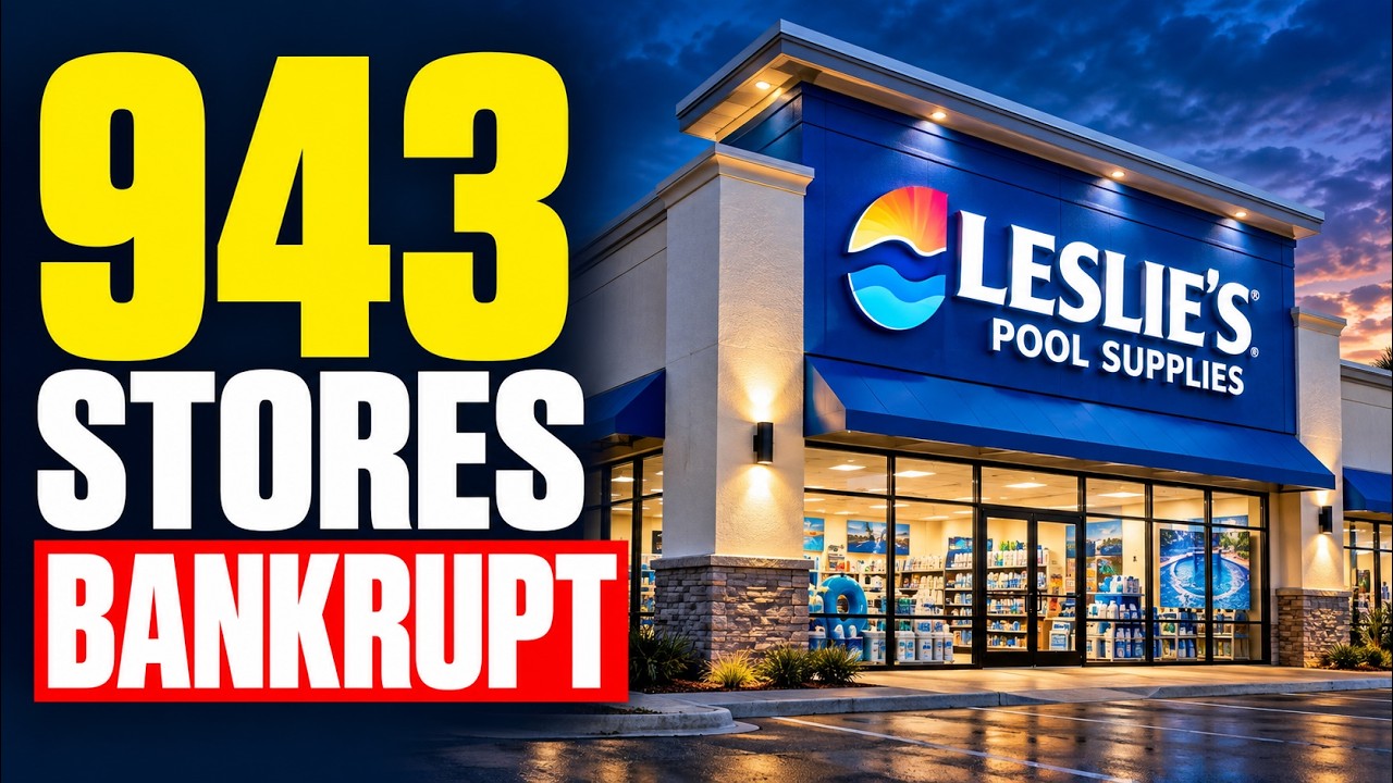 Another Retail Giant Falls: Leslie's Files Chapter 11