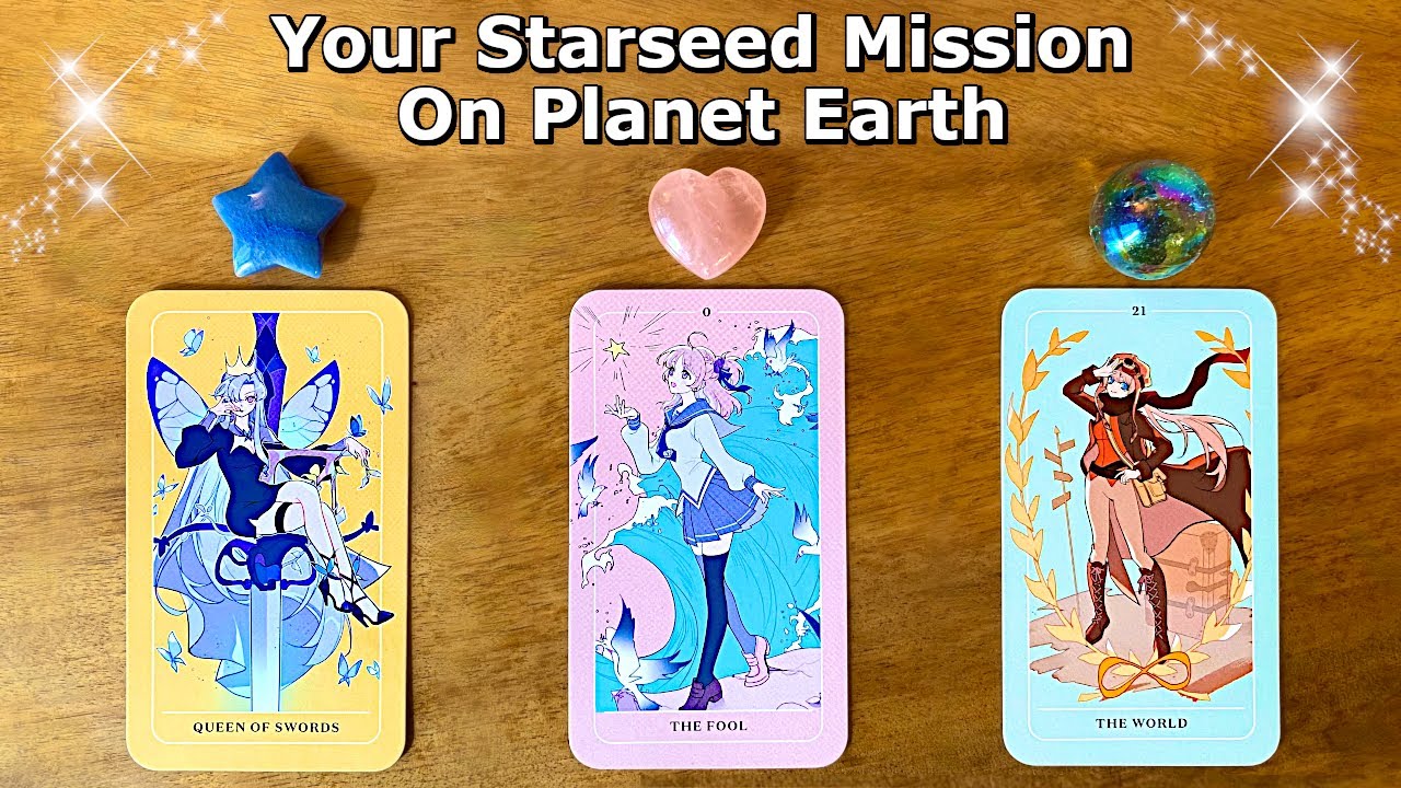🌟🛸 Your Starseed Mission on Planet Earth 👽💫 Timeless Pick a Card Reading 🪐✨