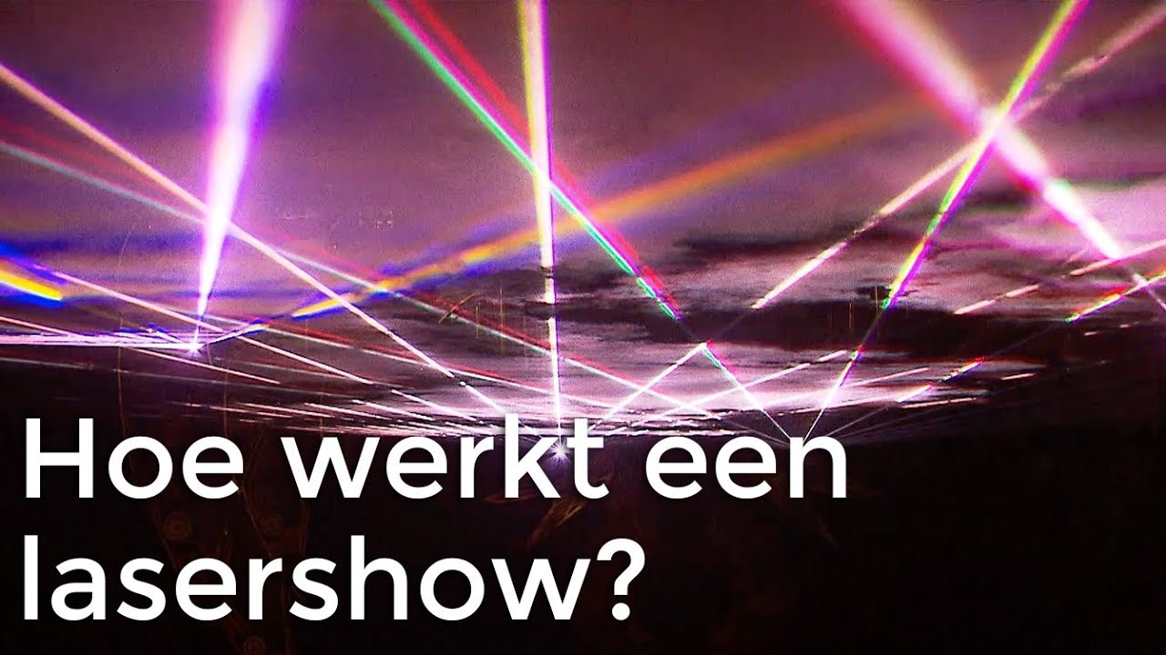 Hoe werkt een lasershow? | Het Klokhuis