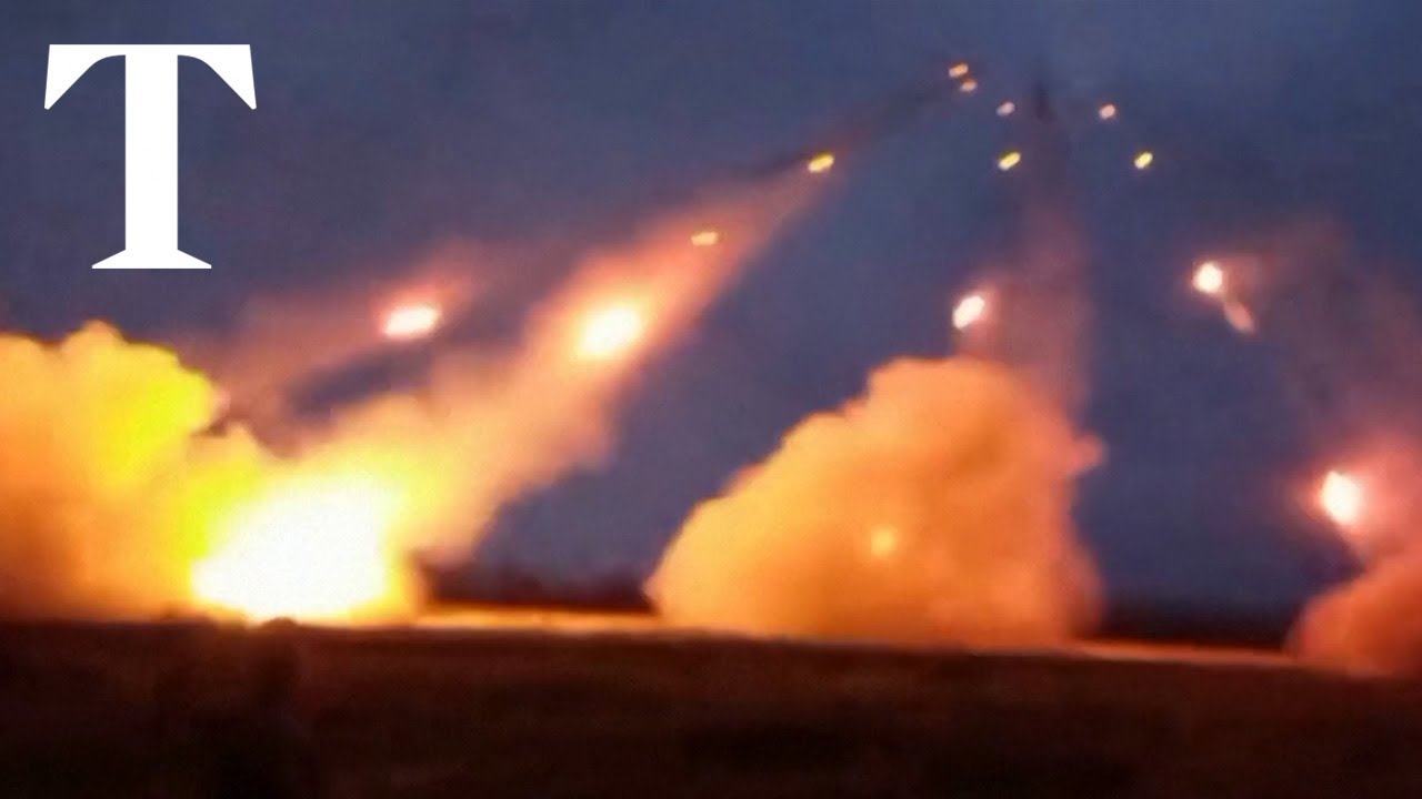 Ukraine releases video showing artillery fire near Bakhmut