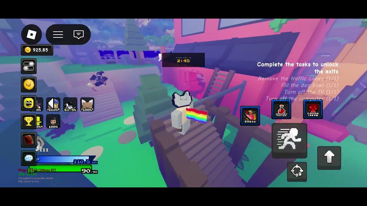 Played in the same server as a youtuber! (Corrupted crossroads)