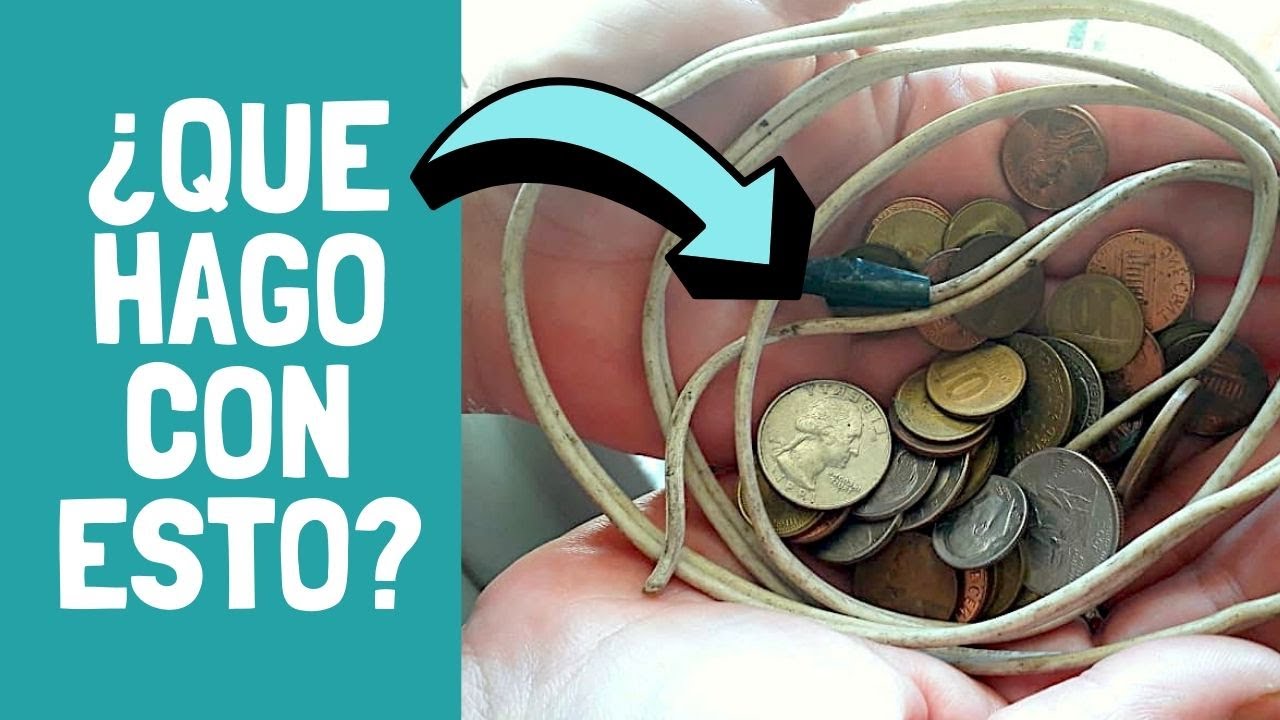 Arte con monedas Reciclado creativo con monedas y cables eléctricos  @gracielaherman