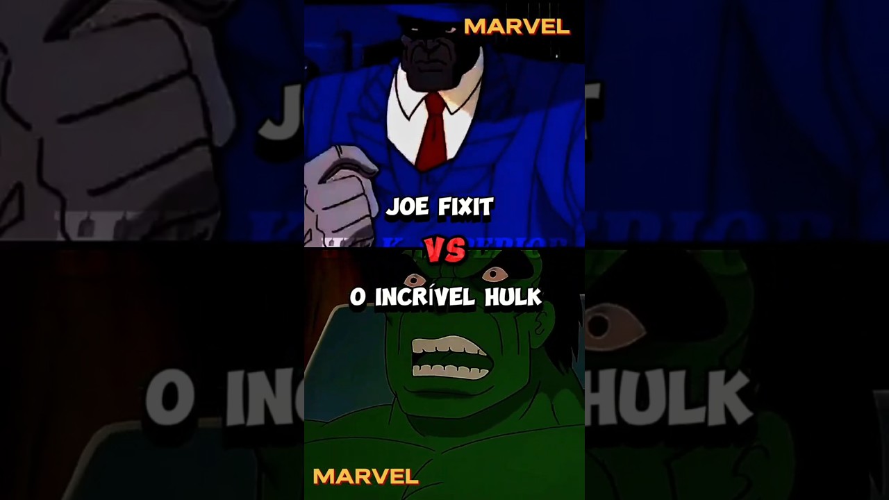 JOE FIXIT VS O INCR&Iacute;VEL HULK #hulk #thehulk #greyhulk #hulkcinza #marvel #marvelstudios #fy