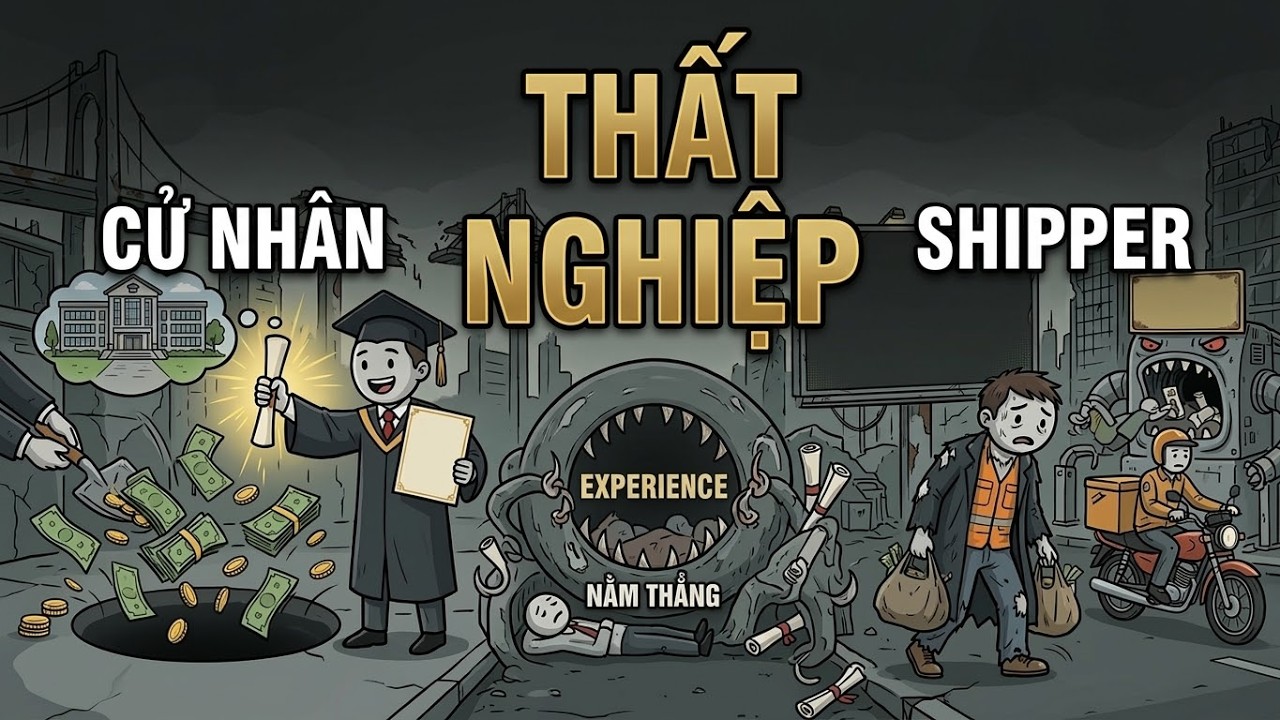 Vì Sao Học Đại Học Nhưng Hàng Triệu Người Vẫn Thất Ngiệp?
