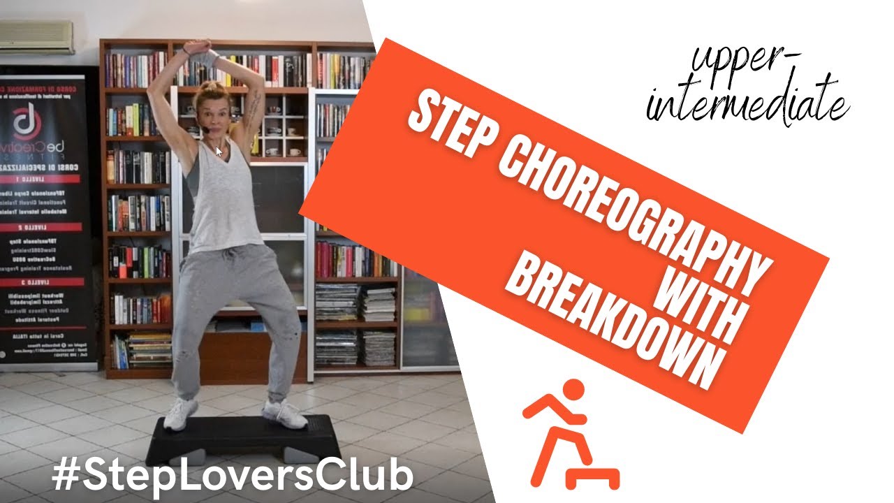STEP aerobics | full choreography with breakdown