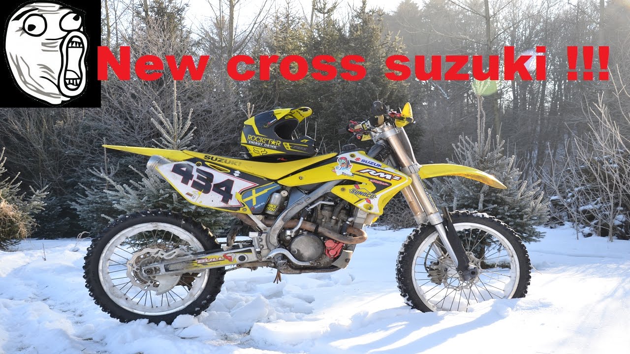 NOWY CROSS SUZUKI RMZ 250 VLOG !!!!