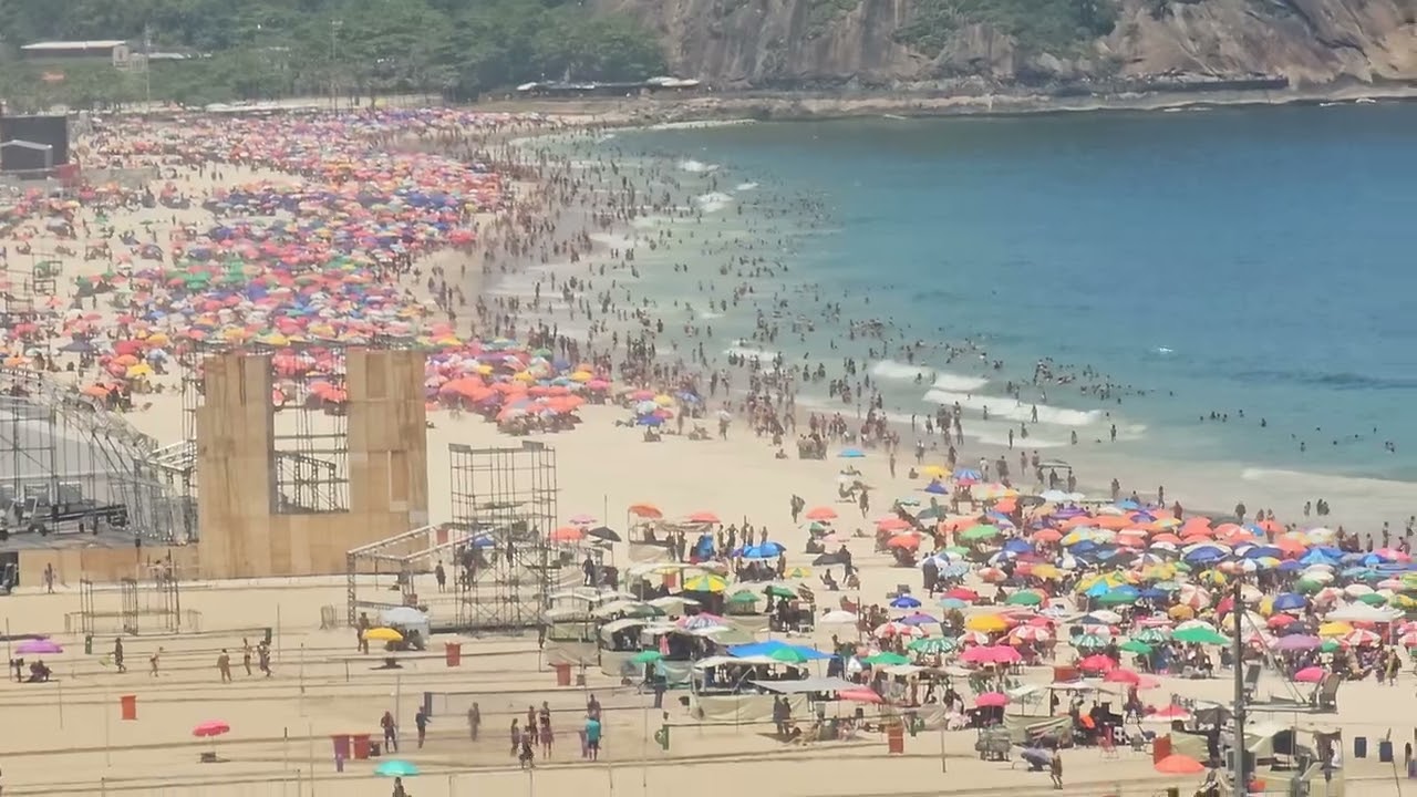 Copacabana beach December 2025