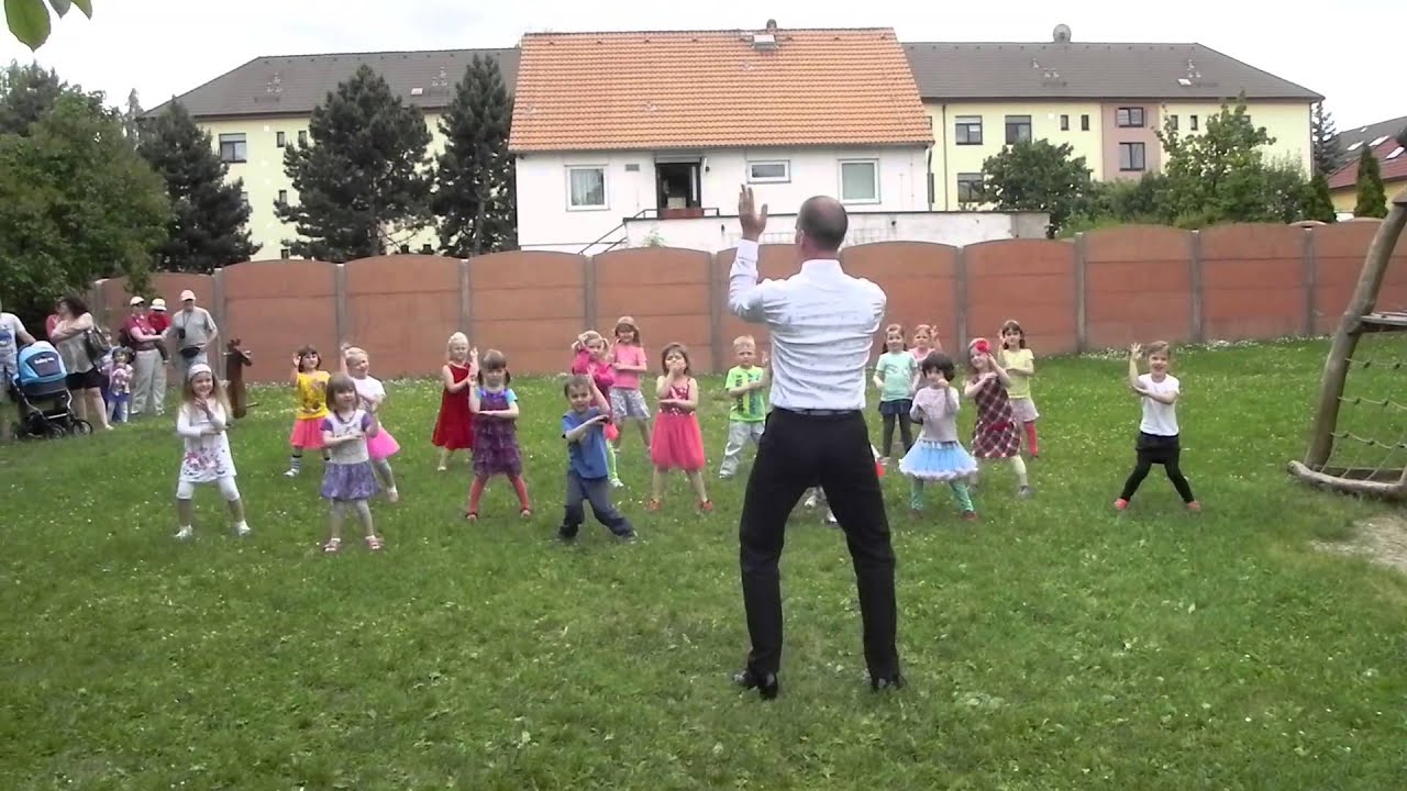 Tanečky MŠ Něvská 5.6. 2014 - Divočina