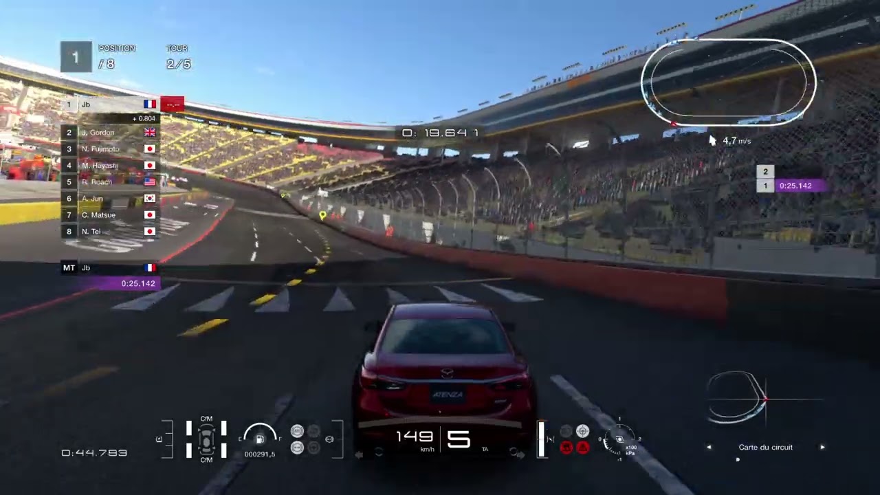 Gran Turismo 7 : Northern Isle Speedway (Mazda Atenza)
