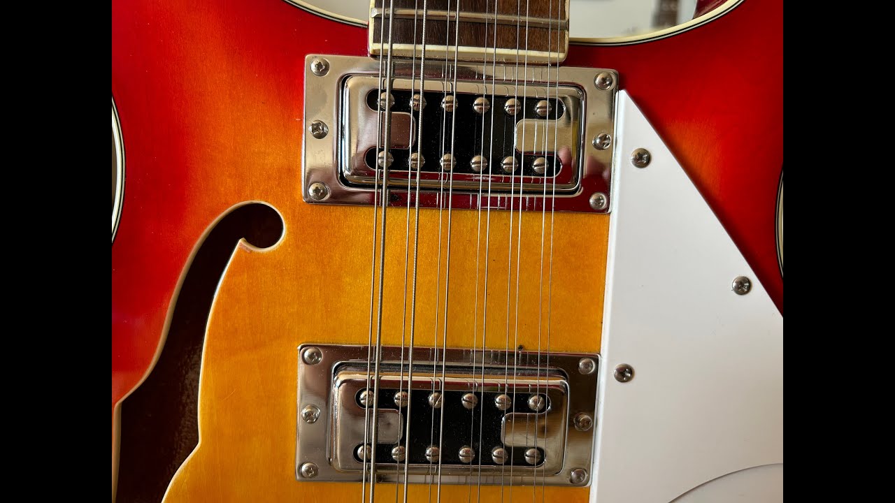 Harley Benton RB 612CS Classic Series sound test (no talking)