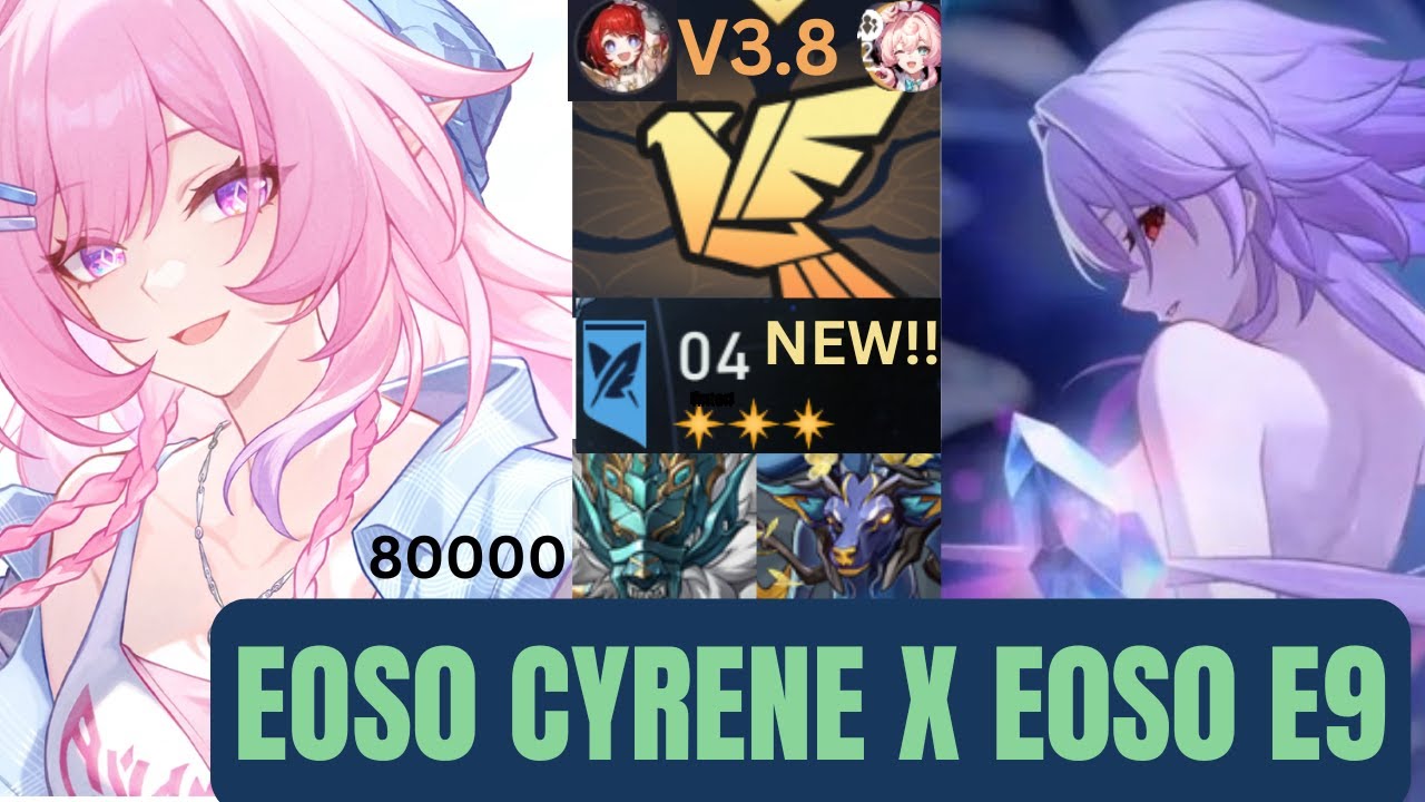 E0S0 Cyrene x Evernight | New Pure Fiction | Honkai Star Rail 3.8 |