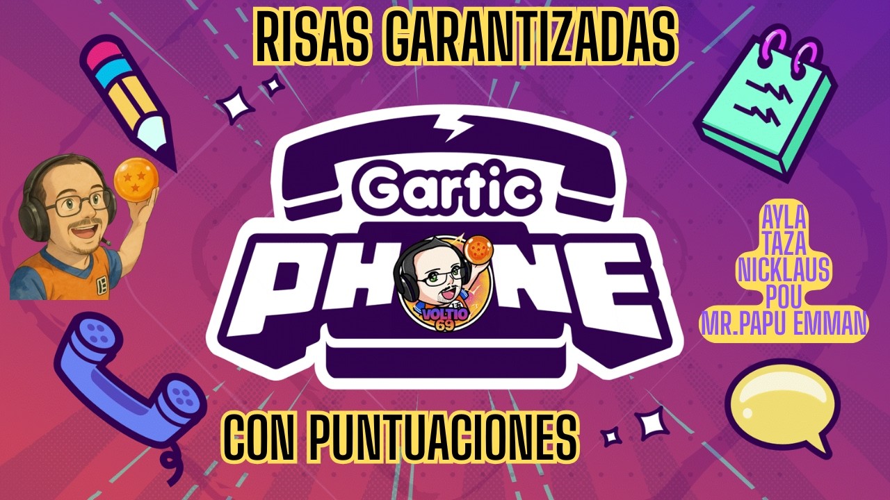 RISAS GARANTIZADAS😍GARTIC PHONE CON RANKING😍#garticphone #gaming #gartic_phone