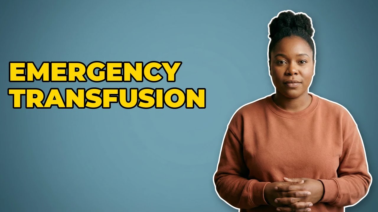 When Is an Emergency Transfusion Critical for Acute Chest Syndrome?