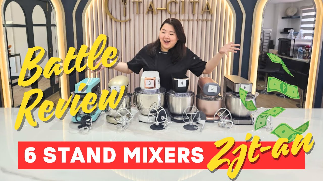BATTLE 6 STAND MIXER DENGAN HARGA 2 JUTAAN! | Philips, Idealife, Signora, Oxone, Ecohome, Mito!