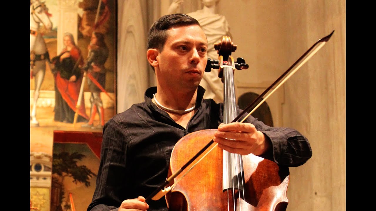 Vivaldi cello concert (RV423 in B flat major)   Davide Amadio - Interpreti Veneziani (in rehearsal)