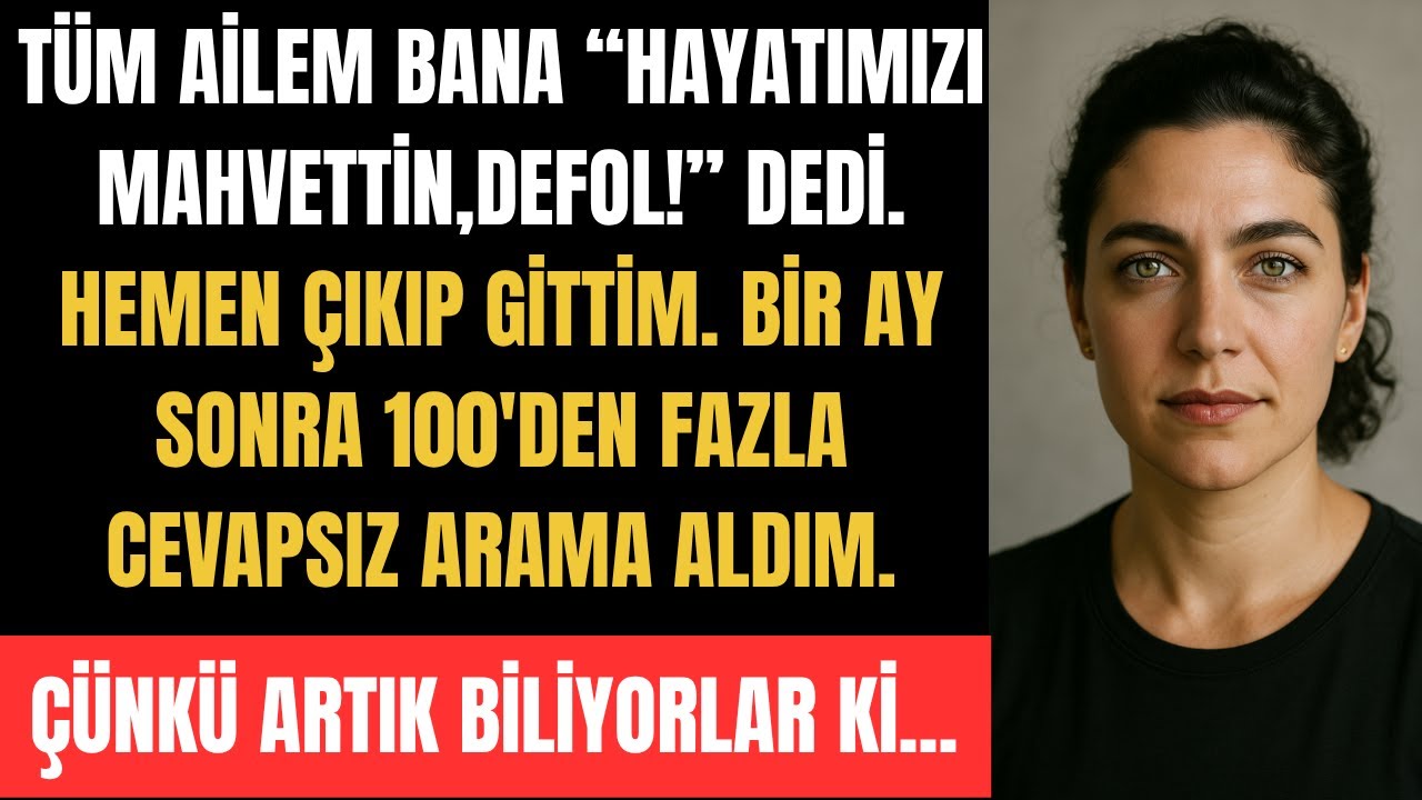 Ailem Her Şey İçin Beni Suçluyordu - En Sonunda Sessizce Ayrıldım ve İlişkimi Kestim, Bir Ay Sonra..