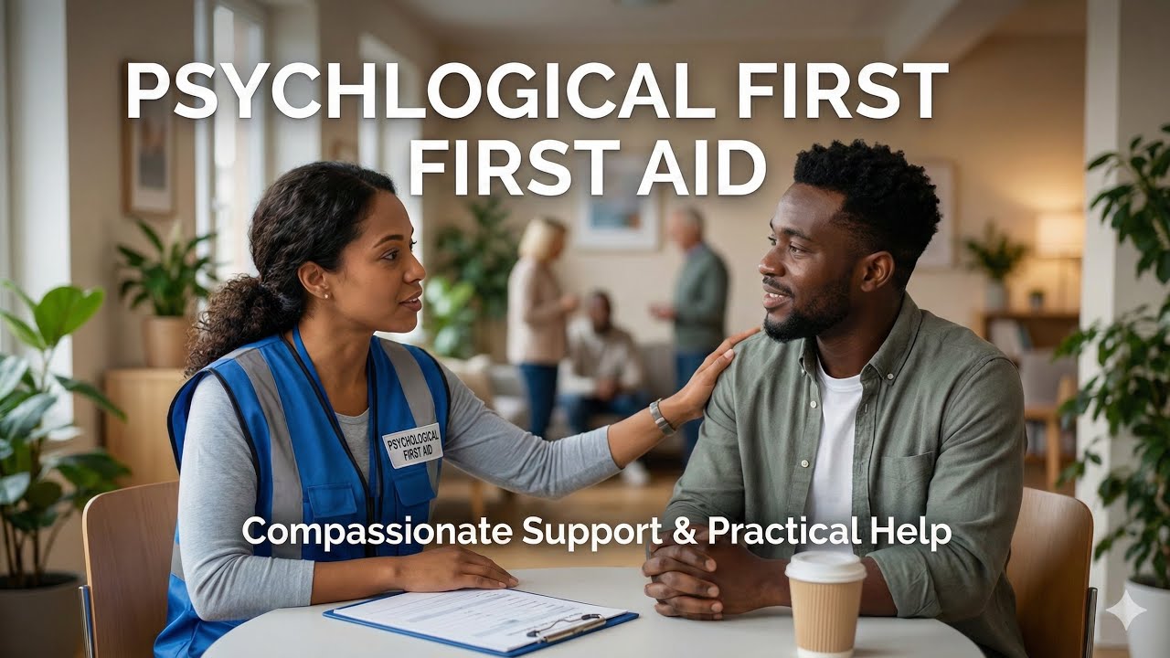 What Is Psychological First Aid? | Helping People in Emotional Crisis