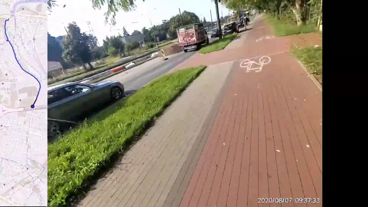 ścieżka rowerowa Będzin Zamek - Sosnowiec Patelnia