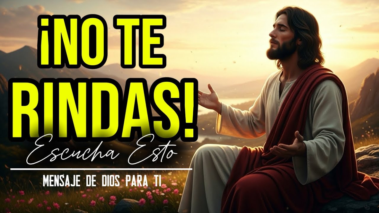 DIOS HABLA HOY: DÉJALO A MÍ... YO ME ENCARGO | Mensajes de Dios