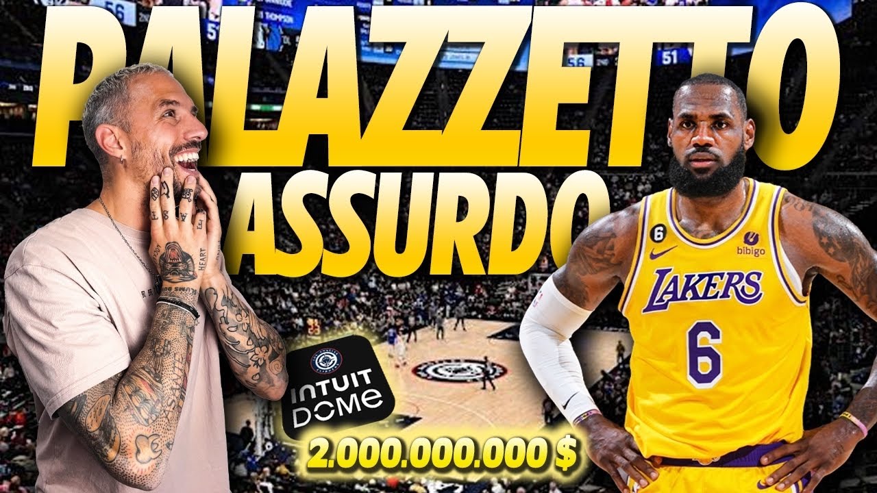 IN CAMPO CON LEBRON JAMES A LOS ANGELES