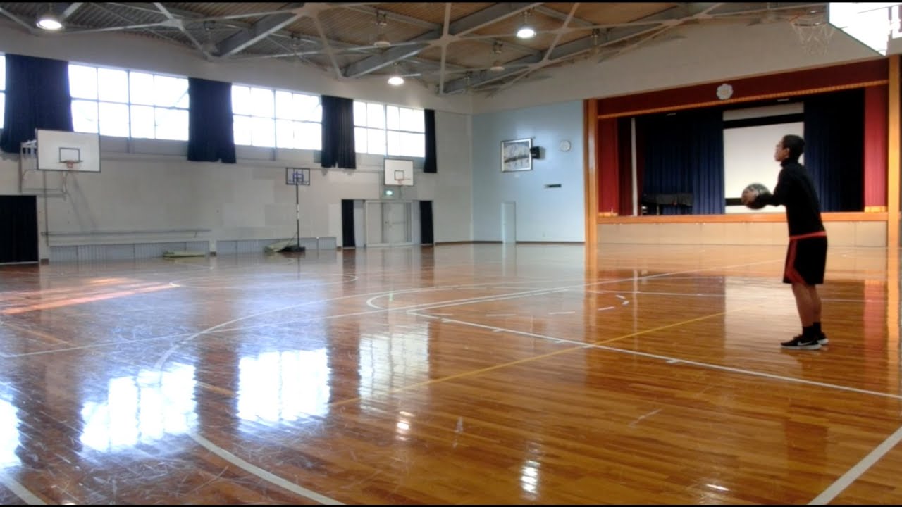 【黒バス】緑間 相手ゴール下からの超ロングシュートを再現