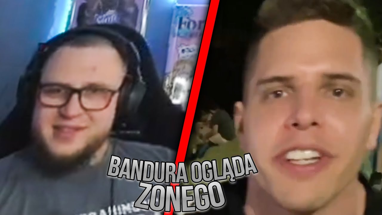 Bandura ogląda pijanego Zonego.