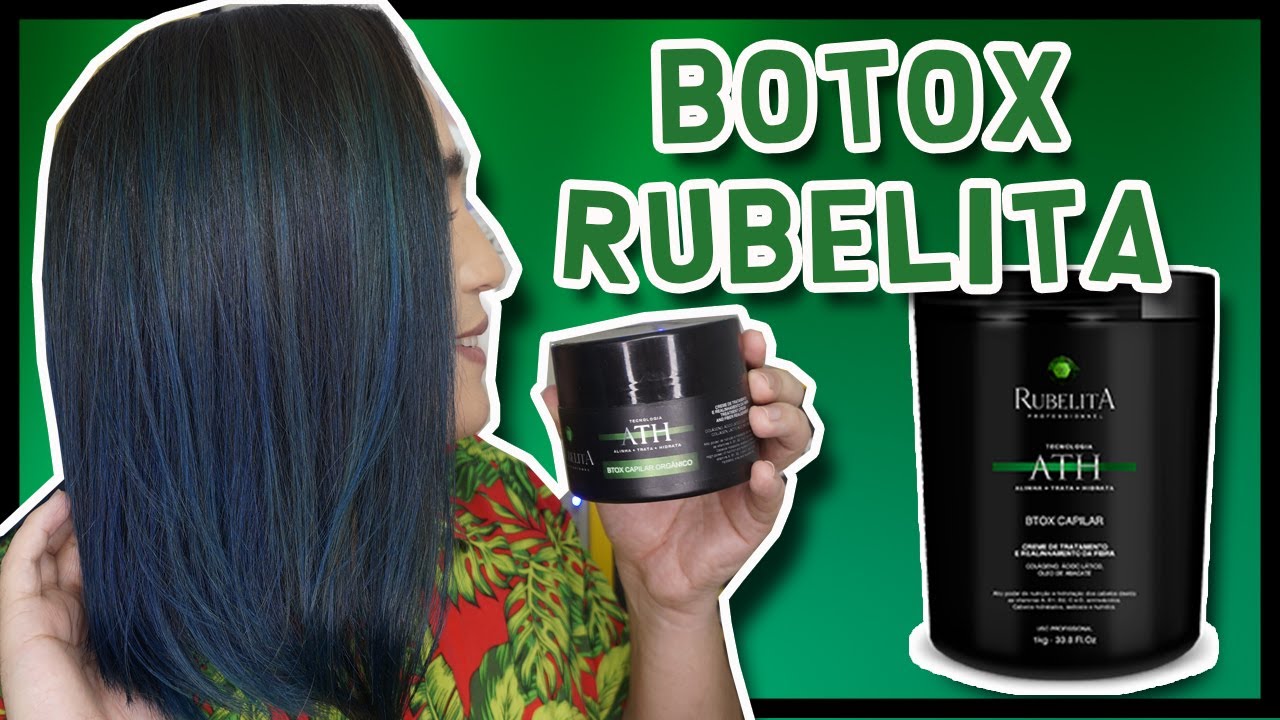 BOTOX ORG&Acirc;NICO RUBELITA - O BOTOX QUE ALISOU MEU CABELO
