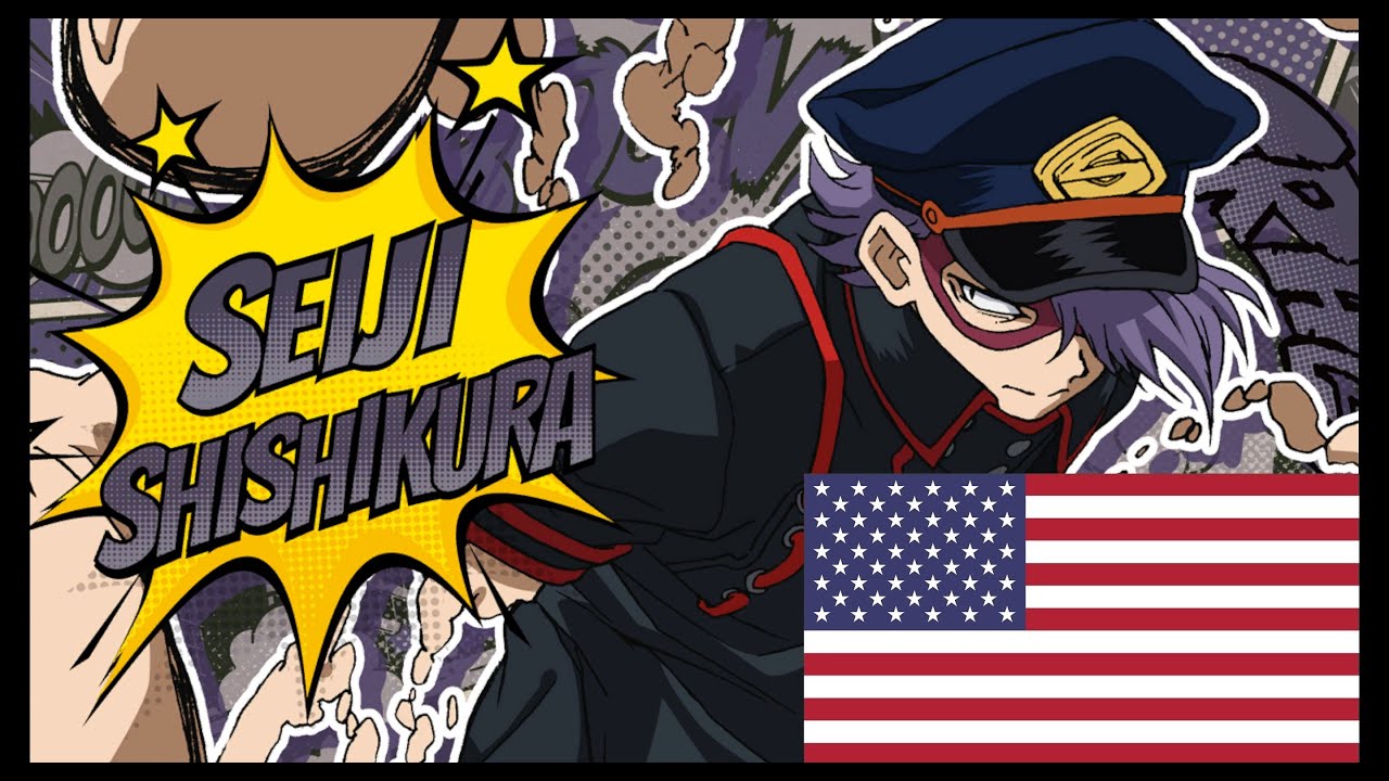 MY HERO ONE'S JUSTICE 2: Seiji Shishikura Voice Collection (ENG)