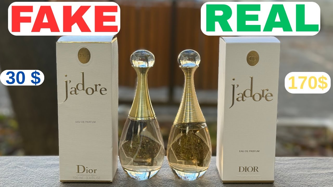 Fake vs Real Dior J'adore Perfume 100 ml