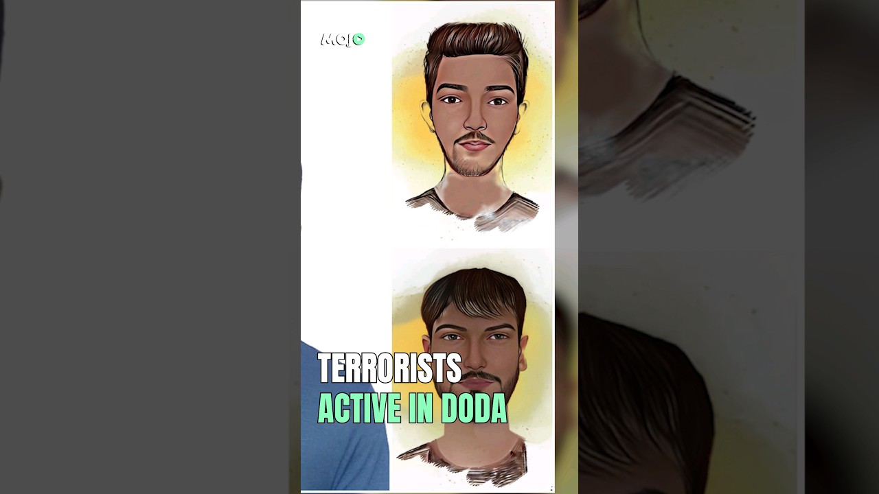 Faces Of Terror|J&K Police Releases Sketches Of Terrorists Active In Doda #kashmir #terrorism #jammu