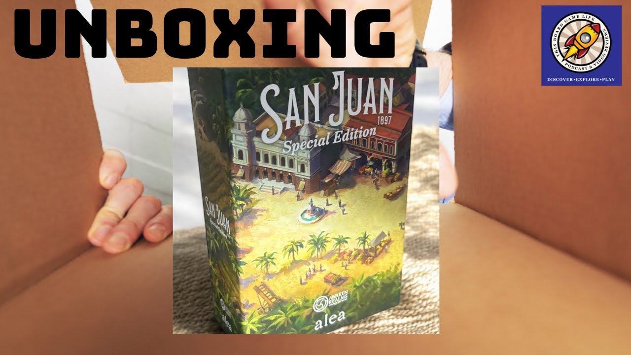 Распаковка специального издания San Juan
