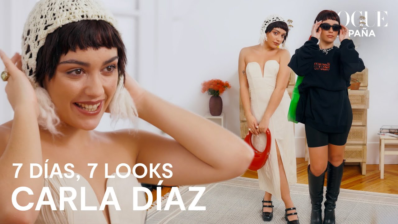 Carla D&iacute;az: todo lo que la protagonista de &Eacute;lite viste en una semana | 7 d&iacute;as 7 looks | VOGUE Espa&ntilde;a