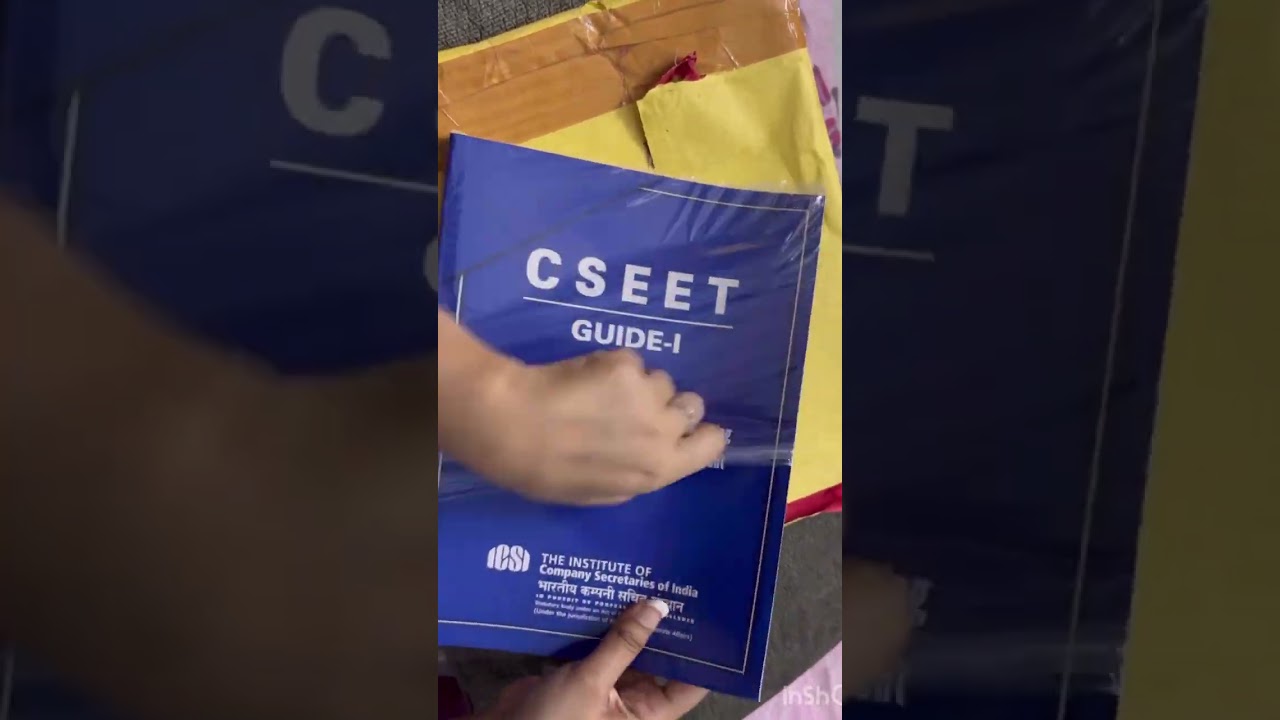 CSEET MCQ books #companysecretary #cseet #icsi